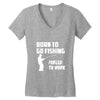forced to work Women's V-Neck T-Shirt