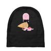 ice cream ghost Baby Beanies