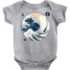 the great wave off sound Baby Bodysuit