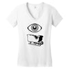 eye sleigh Women's V-Neck T-Shirt