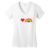 I Love Lgbt Women's V-Neck T-Shirt