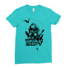 hellboy Ladies Fitted T-Shirt
