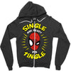 friendly neighborhood single man Zipper Hoodie