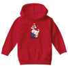 mario licking toad Youth Hoodie