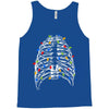 skeleton christmas tree Tank Top