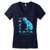 t rex diet Women's V-Neck T-Shirt