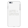 latte and lipstick iPhone 6/6s Plus Case