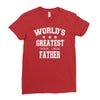 worlds greatest farter funny fathers day new men t shirt w10 Ladies Fitted T-Shirt