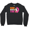 She Wants The D Dunkin Donuts Crewneck Sweatshirt