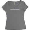 rocktron new Women's Triblend Scoop T-shirt
