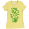snake crest Ladies Fitted T-Shirt