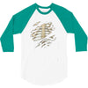 torn rib cage 3/4 Sleeve Shirt