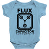 flux capacitor Baby Onesie