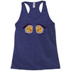 moe pizza eyes Racerback Tank
