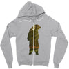 Bear in The Forest Zipper Hoodie