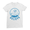alien up Ladies Fitted T-Shirt