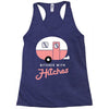 bitches with hitches Racerback Tank