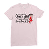 i'm that crazy girl who loves betty boop a lot Ladies Fitted T-Shirt