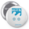 blur milk coffee and tv rock music band Pin-back button