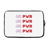 Grl Pwr Laptop sleeve