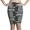 Smartass November Girl Pencil Skirts