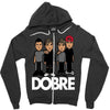 dobre twins dobre brother Zipper Hoodie
