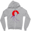magnetic knight Zipper Hoodie