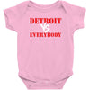 Detroit vs Everbody Baby Bodysuit