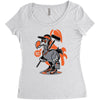 cherry hill Women's Triblend Scoop T-shirt