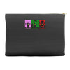 triforce legend of zelda, ideal gift or birthday present. Accessory Pouches