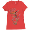 skate or burn! Ladies Fitted T-Shirt