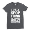 it's a kpop thing you probably wouln't understand Ladies Fitted T-Shirt