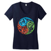 pokemon (2) Women's V-Neck T-Shirt
