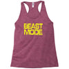 beast mode Racerback Tank