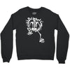 a skeleton crawling Crewneck Sweatshirt