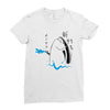 Fish Holdup Ladies Fitted T-Shirt