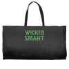 wicked smaht funny (2) Weekender Totes