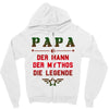 vater   die legende Zipper Hoodie