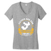 Father and Son Best Friends for Life Women's V-Neck T-Shirt