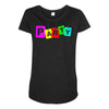 front Maternity Scoop Neck T-shirt