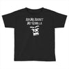 men's ask me about my gorilla Toddler T-shirt