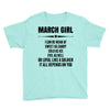 Super March Girl Youth Tee