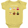 cupcakes Baby Bodysuit