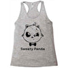 sweaty panda Racerback Tank