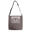 this is what an awesome 60 year old looks like Adjustable Strap Totes