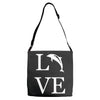 love dolphin Adjustable Strap Totes