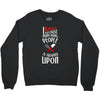 i bake because punching people is frowned upon Crewneck Sweatshirt