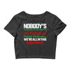 nobody's walking out on this fun old fashioned family christmas we're Crop Top