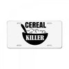 cereal License Plate