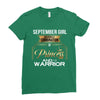 september girl is a perfect combination of princess and warrior Ladies Fitted T-Shirt